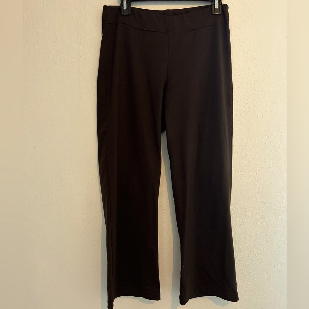 PrAna brown Capri workout yoga straight leg leggings women’s size large